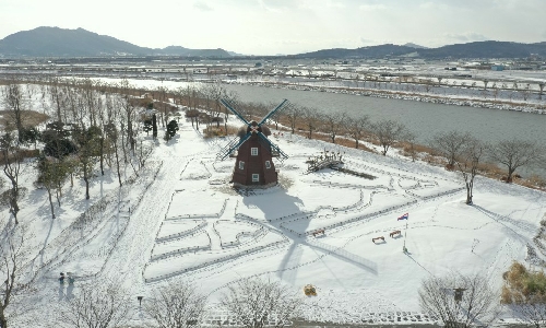 국가정원 설경