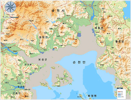 순천만 지도
