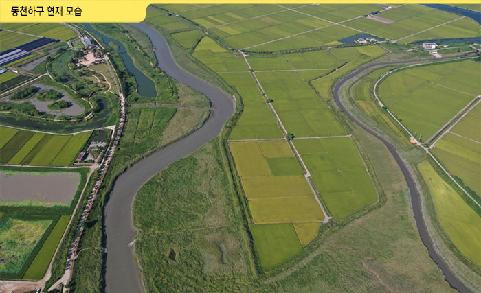 동천하구의 현재 모습